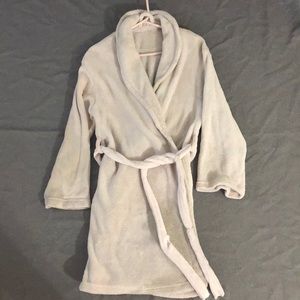Soft blush robe